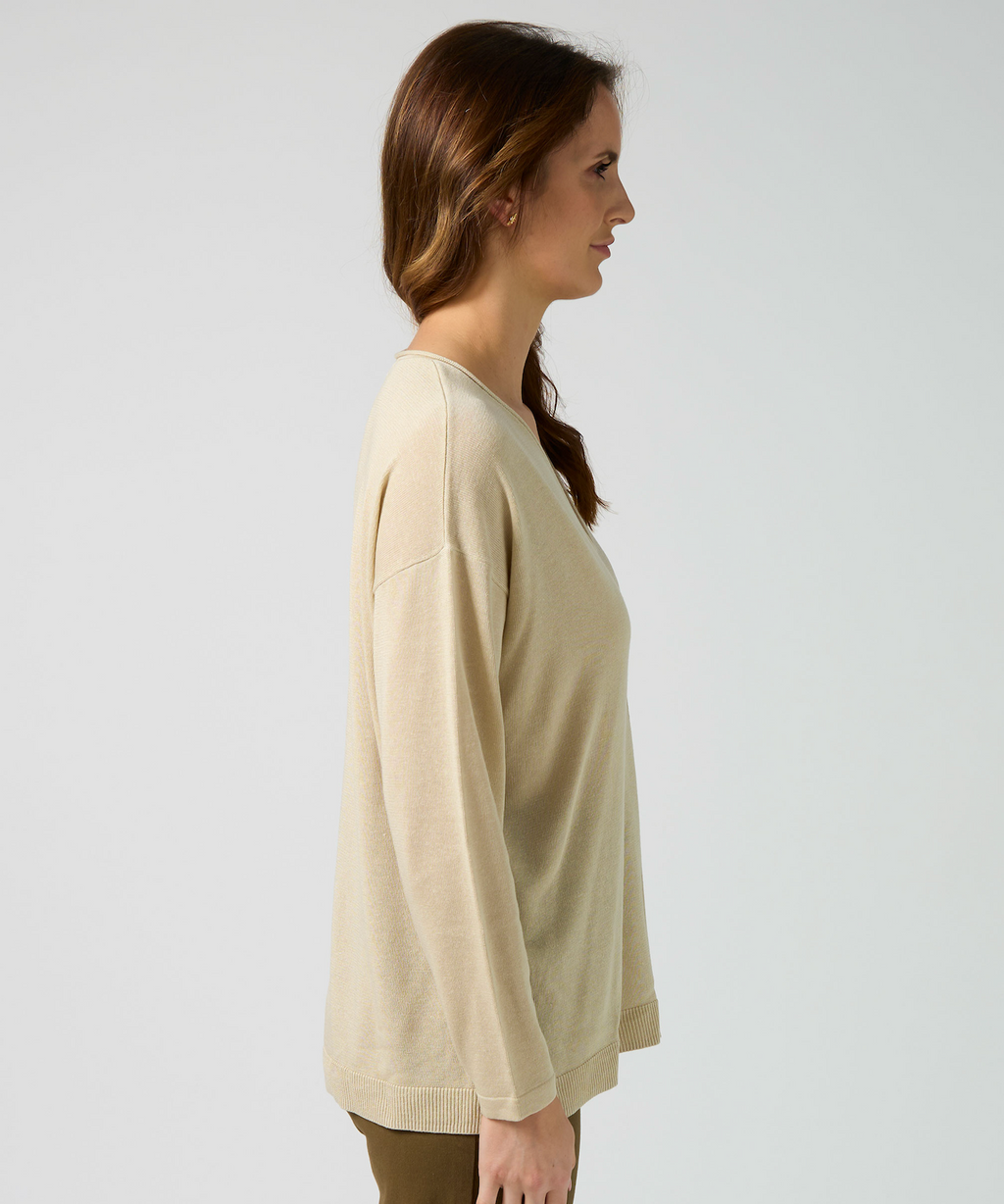 Janey Jumper Champagne