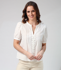 Maddie Blouse White
