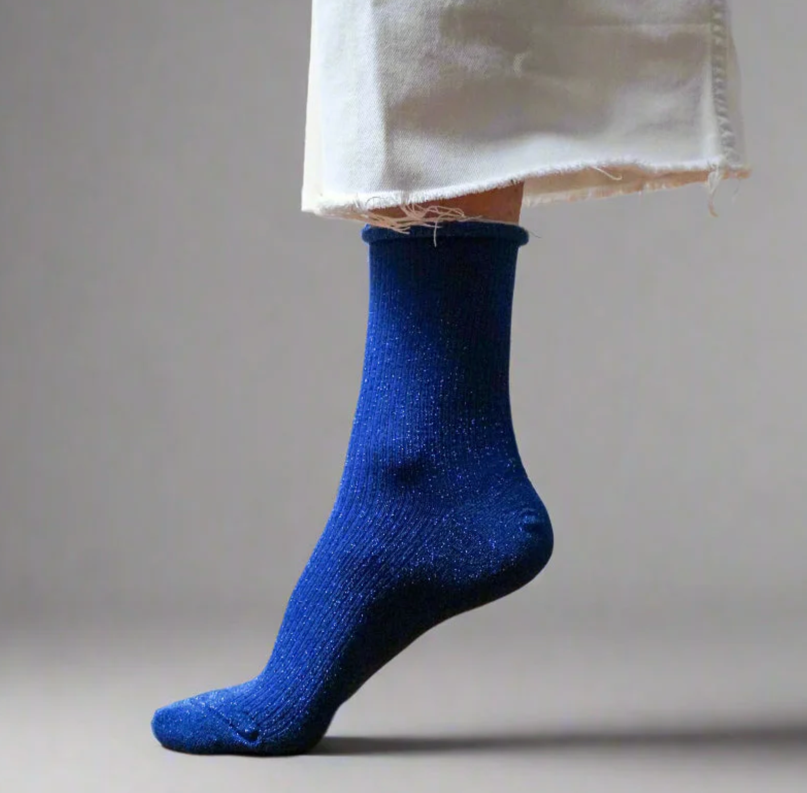 Lurex Glitter Socks