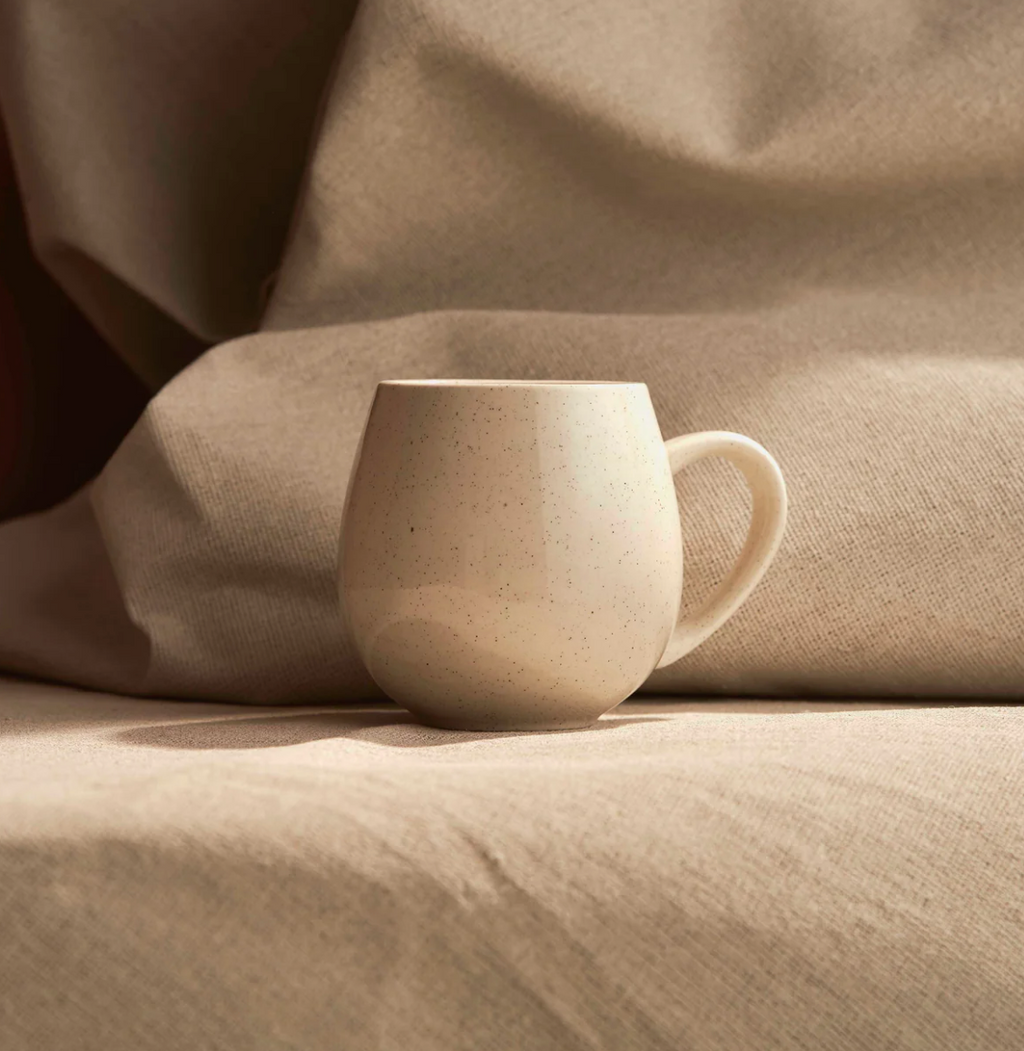 Hug Me Mugs Speckled White