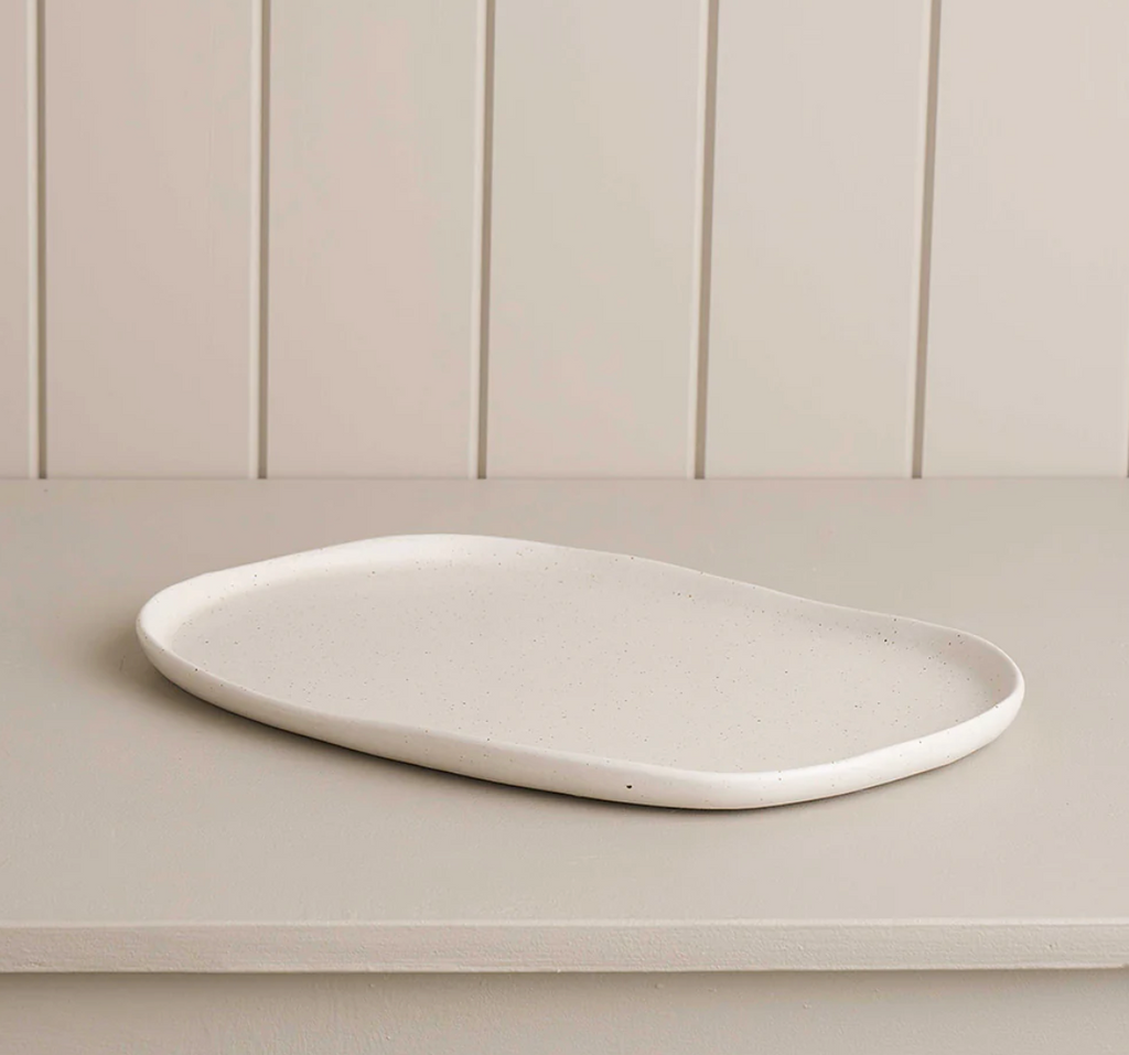 Natural Earth Large Oblong Platter
