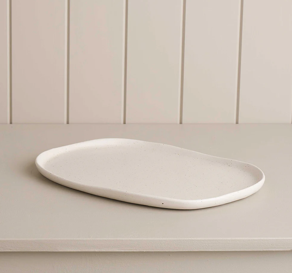 Natural Earth Small Oblong Platter