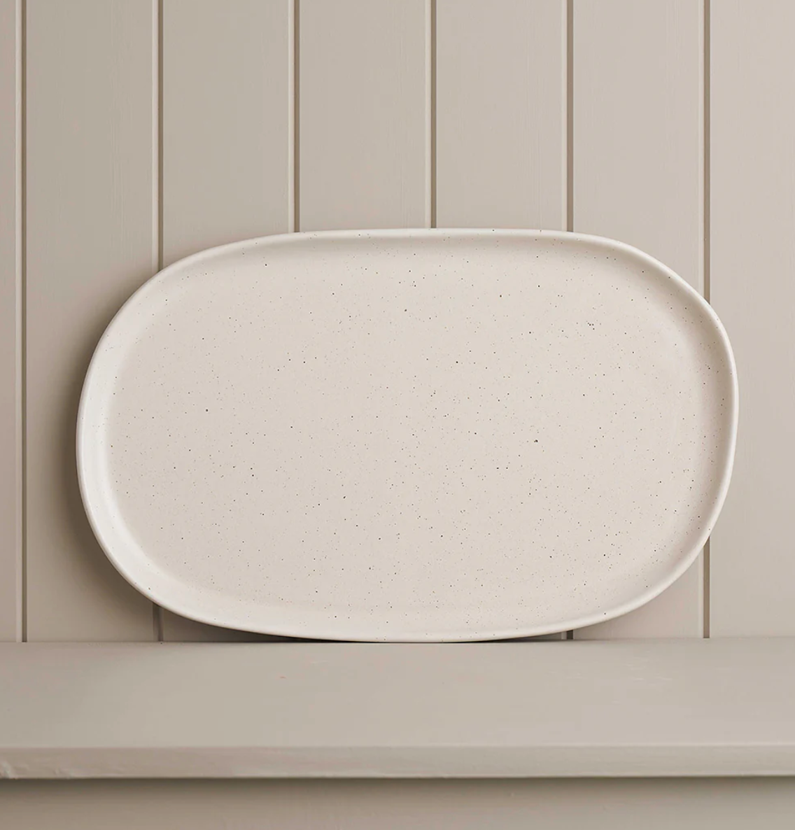 Natural Earth Large Oblong Platter