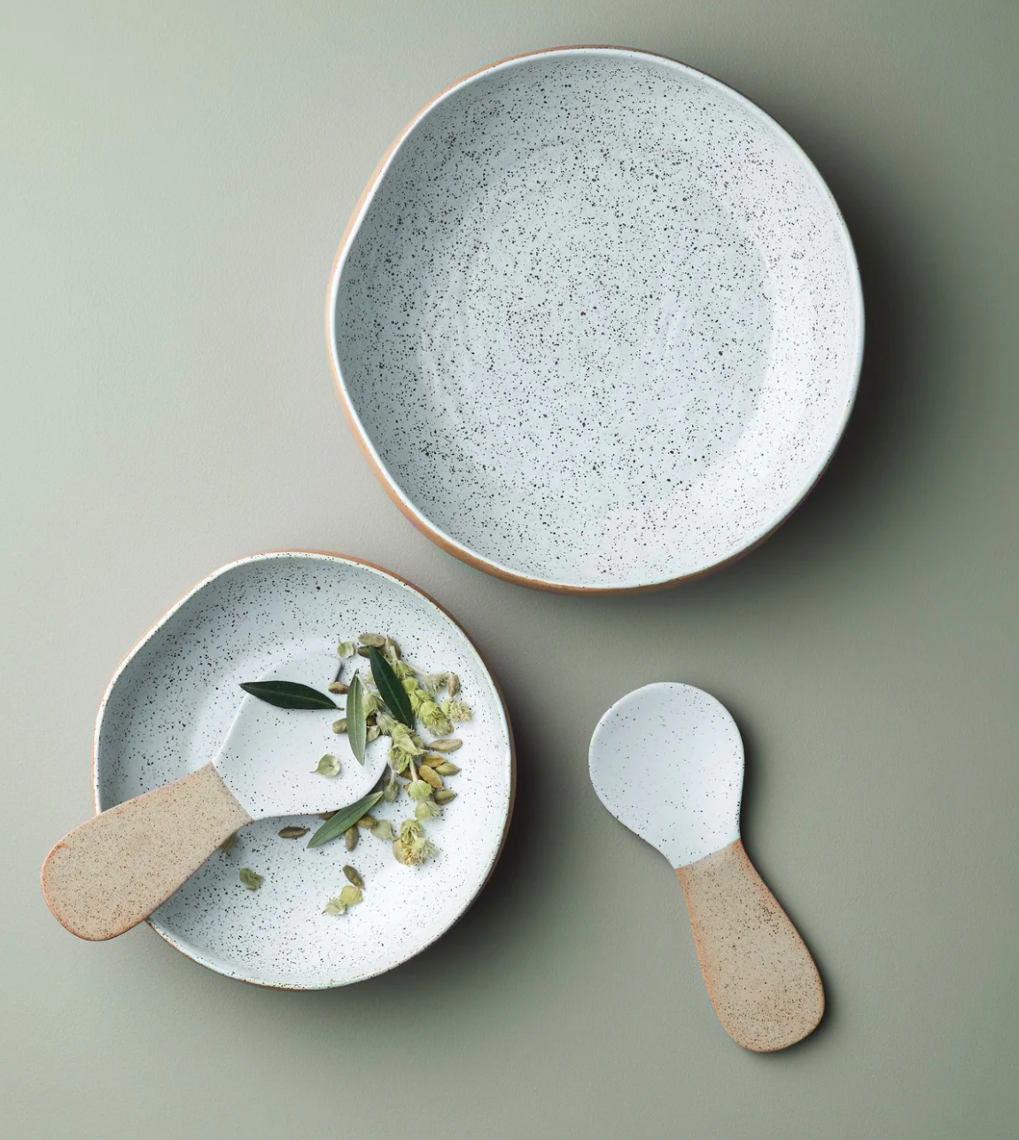 Garden To Table Serving Bowl White