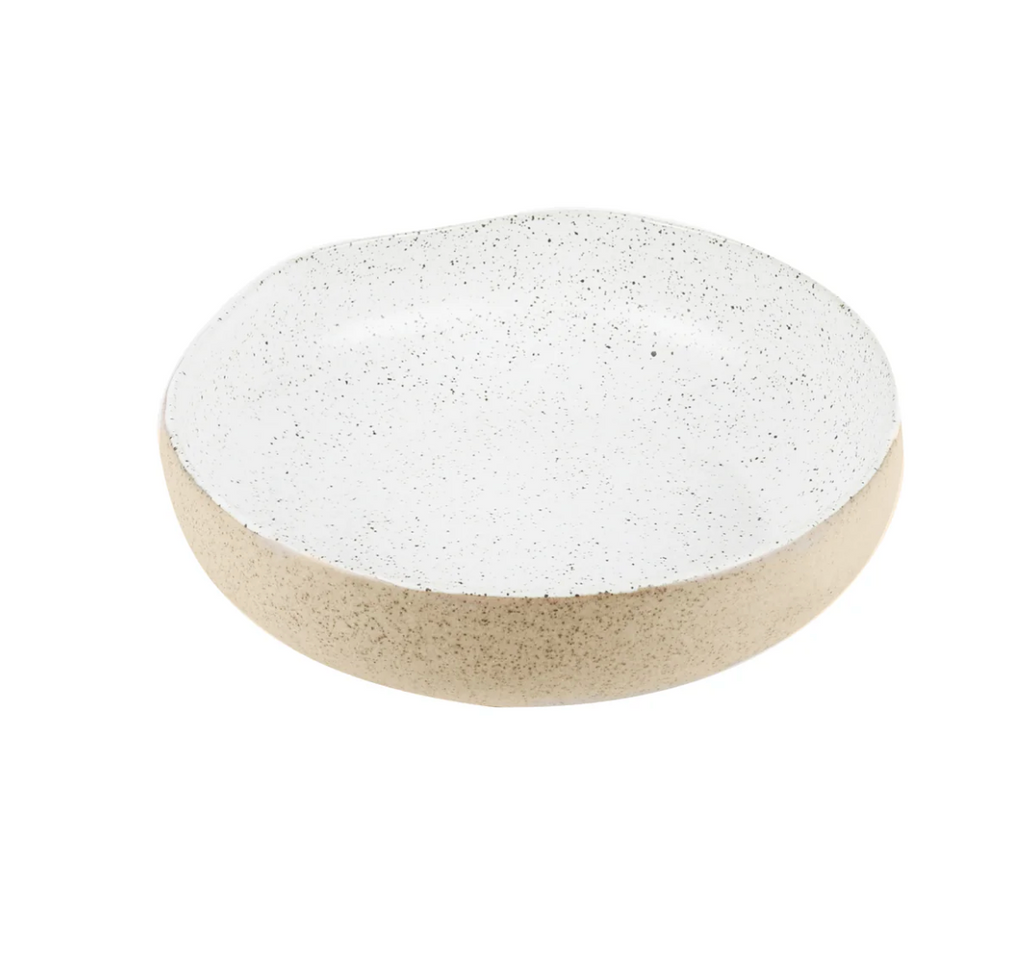 Garden To Table Serving Bowl White