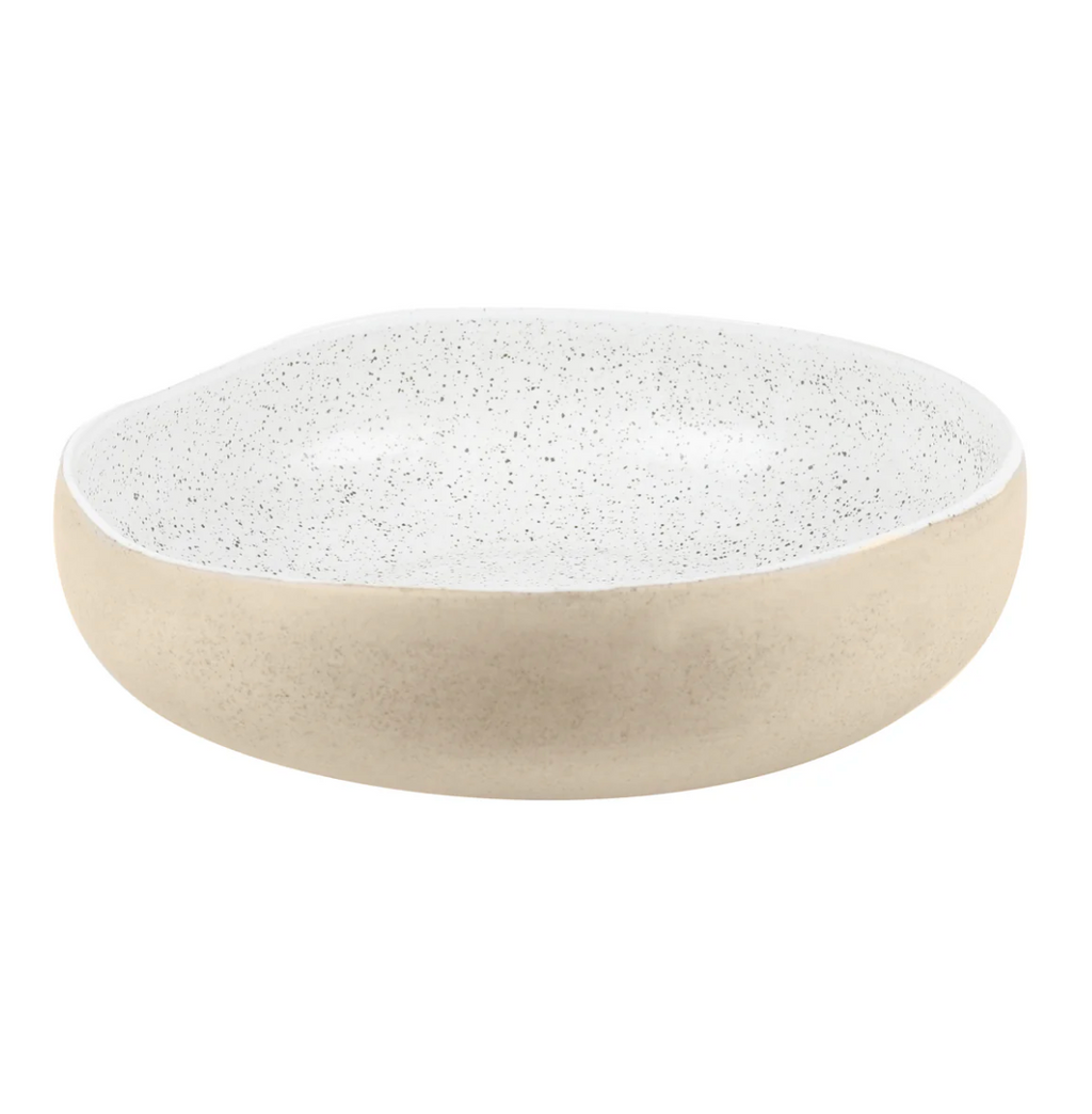 Garden To Table Serving Bowl White