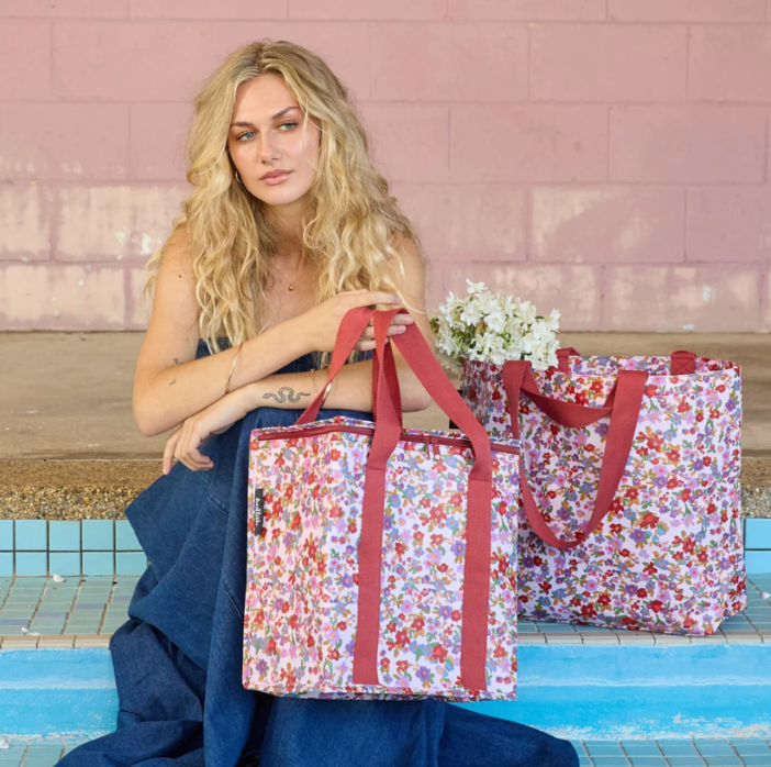 Retro Bloom Cooler Bag