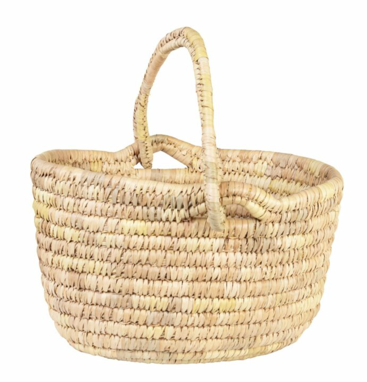 Kans Grass Oval Shopping Basket