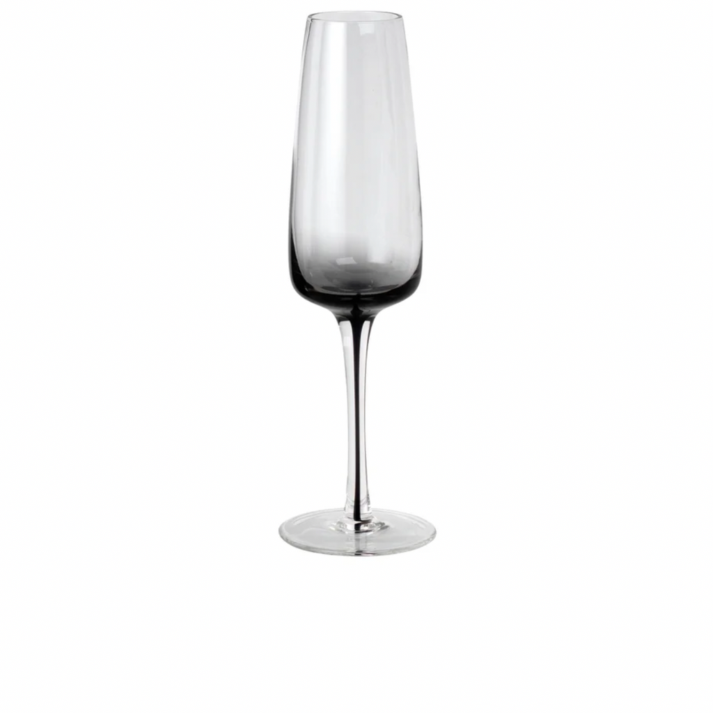 Smoke Champagne Flute