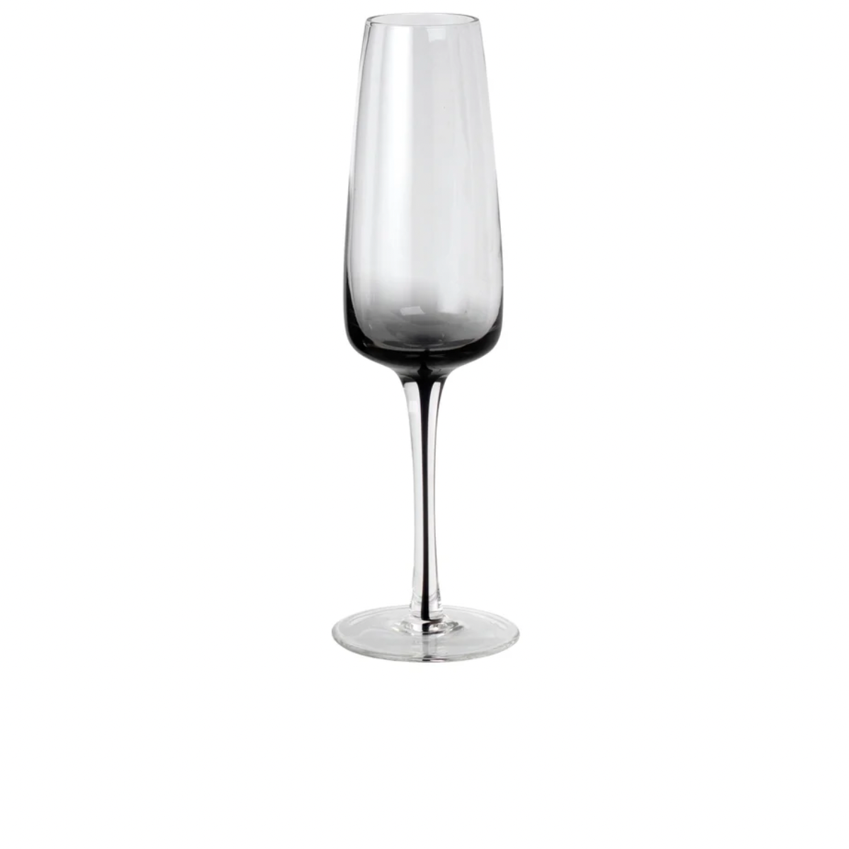 Smoke Champagne Flute