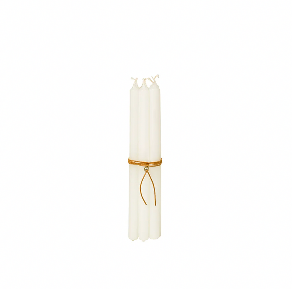 Ivory Candle Set Of 8