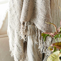 Mayla Handwoven Linen Throw