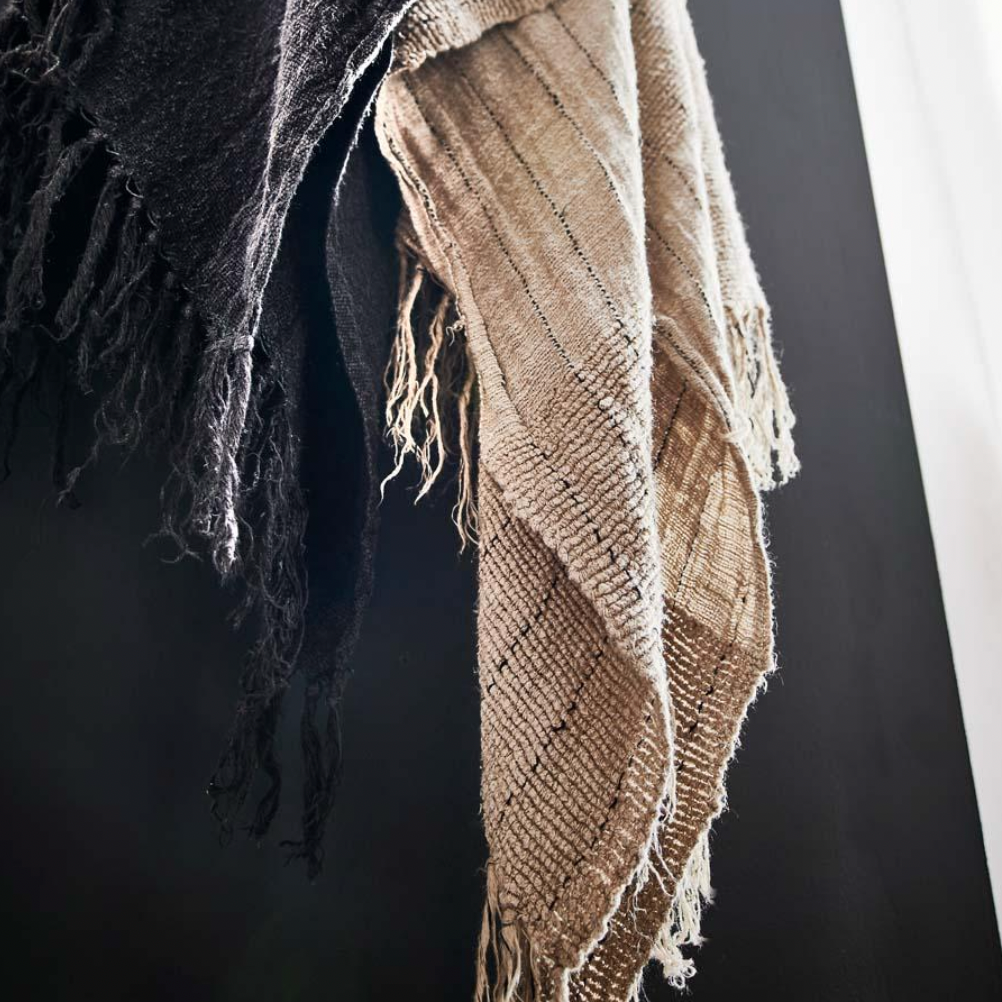 Mayla Handwoven Linen Throw