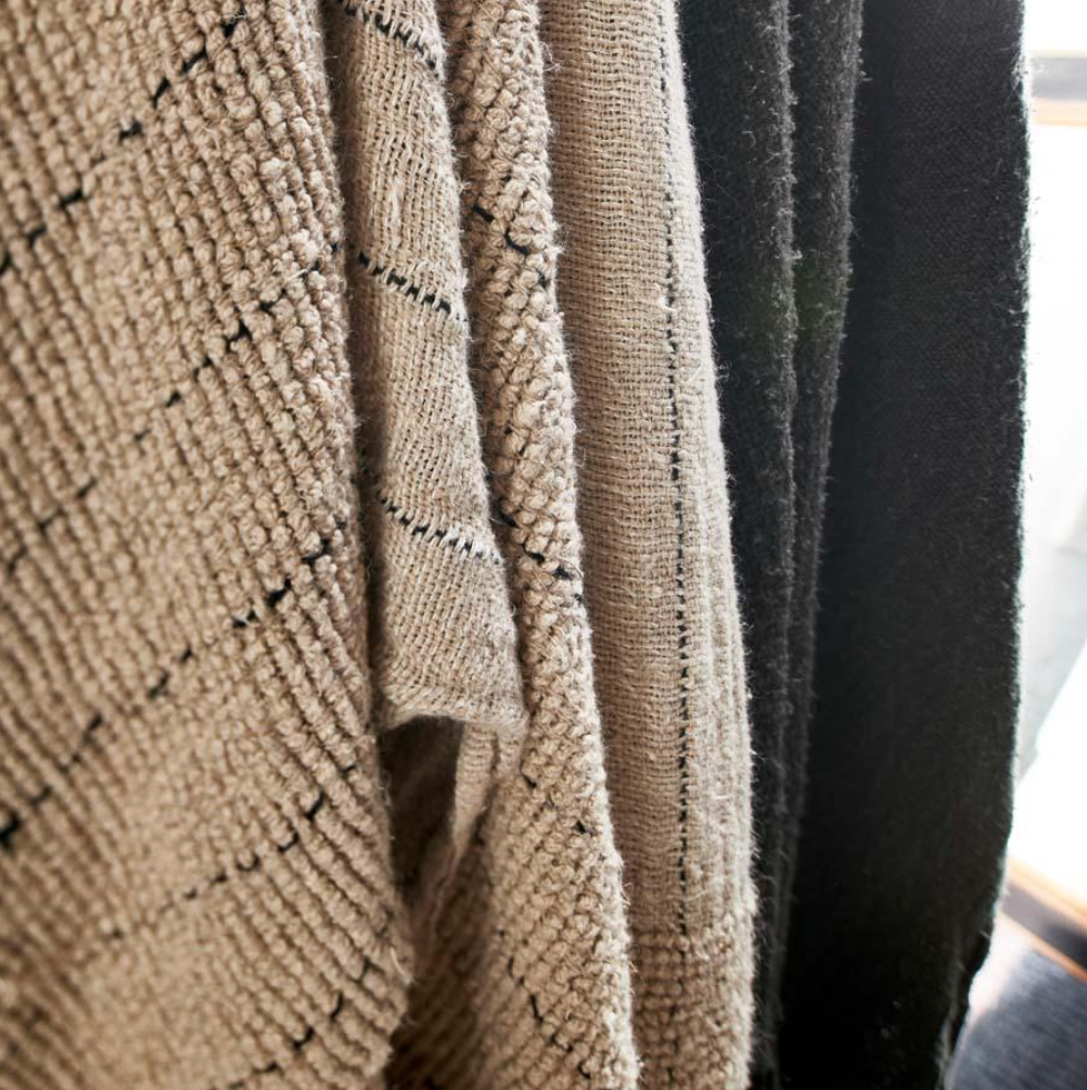 Mayla Handwoven Linen Throw