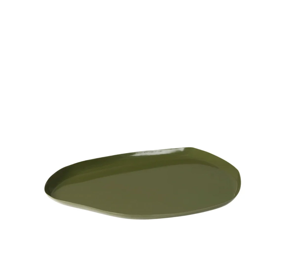Mie Tray Grape Leaf Green
