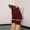 Lurex Glitter Socks