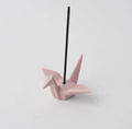 Origami Crane Incense Holder Pink