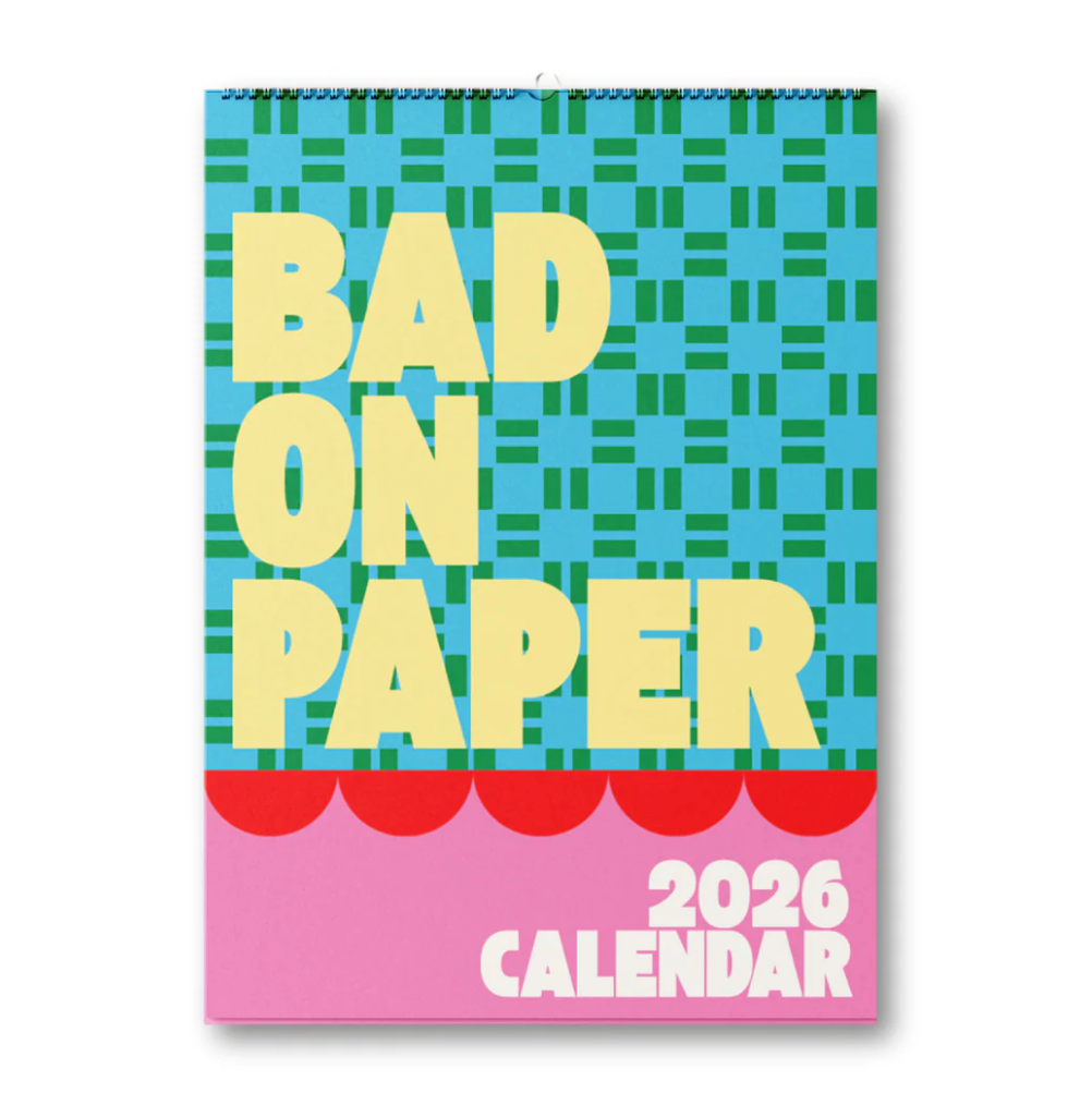 2026 Bad On Paper Calendar
