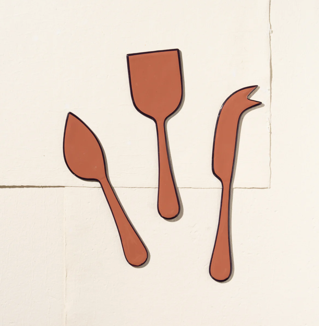 Alder Enamel Cheese Set
