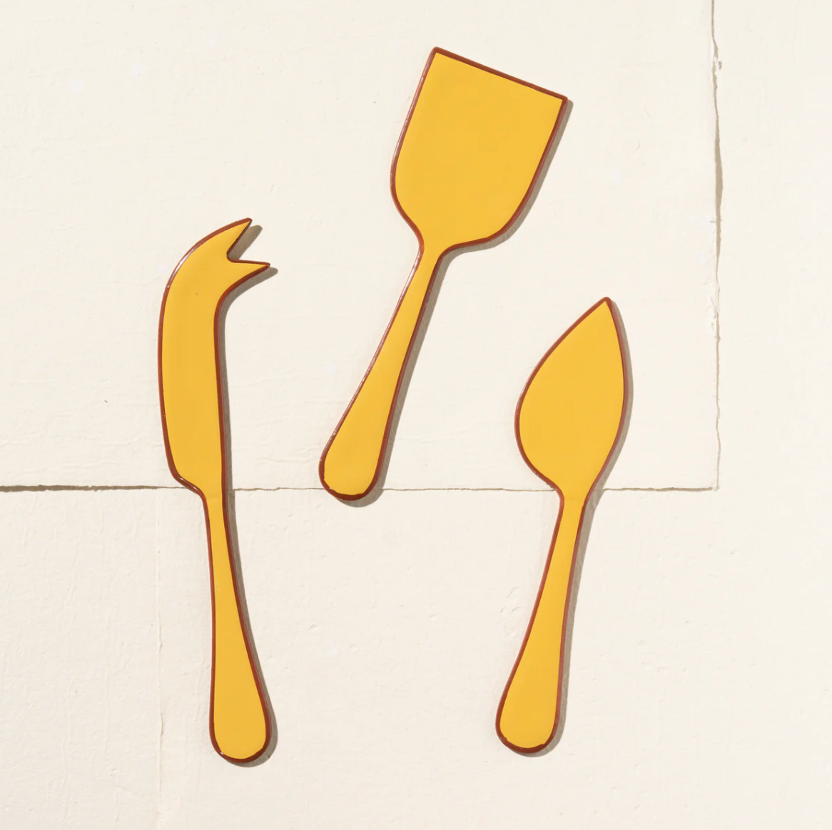 Alder Enamel Cheese Set