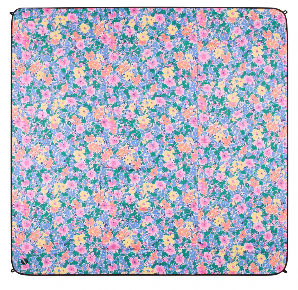 Rainbow Garden Picnic Mat