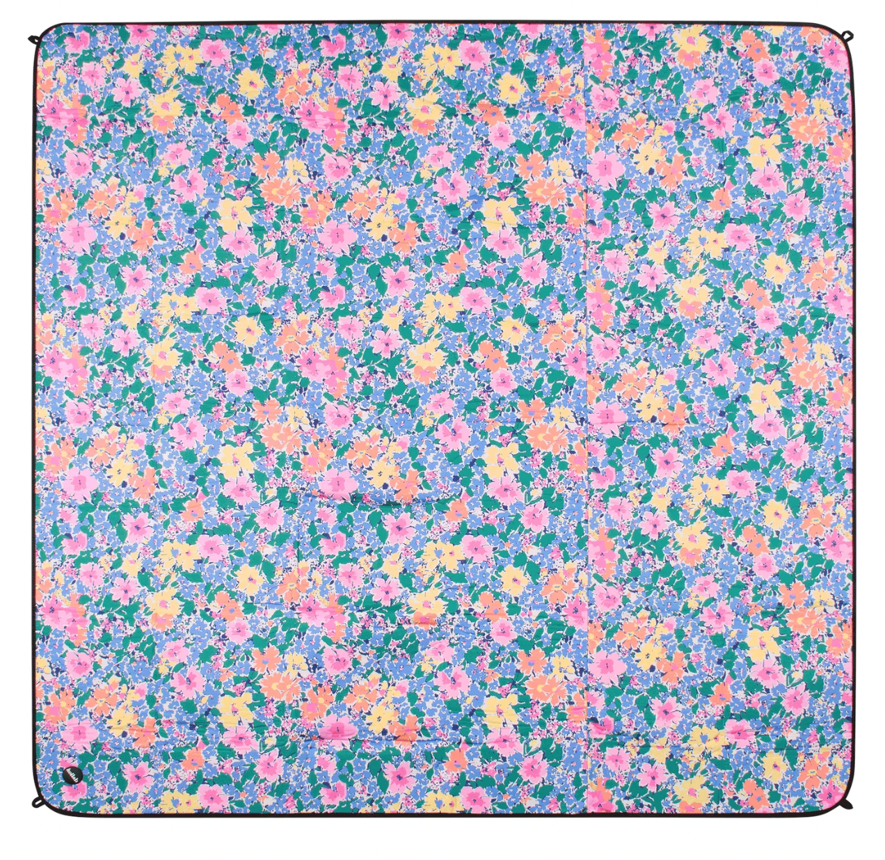 Rainbow Garden Picnic Mat