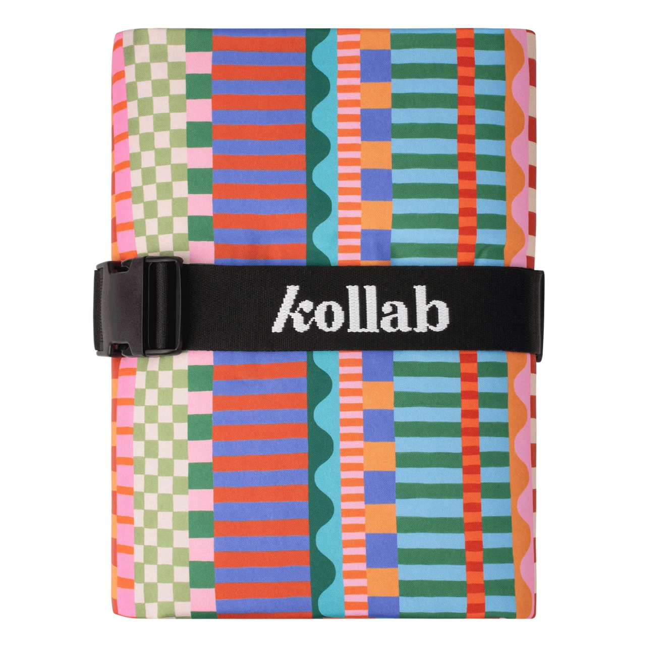 Medium Picnic Mat Blocks And Stripe