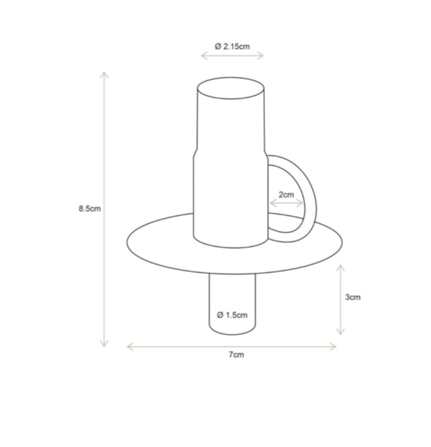 Bottle Candlestick Holder