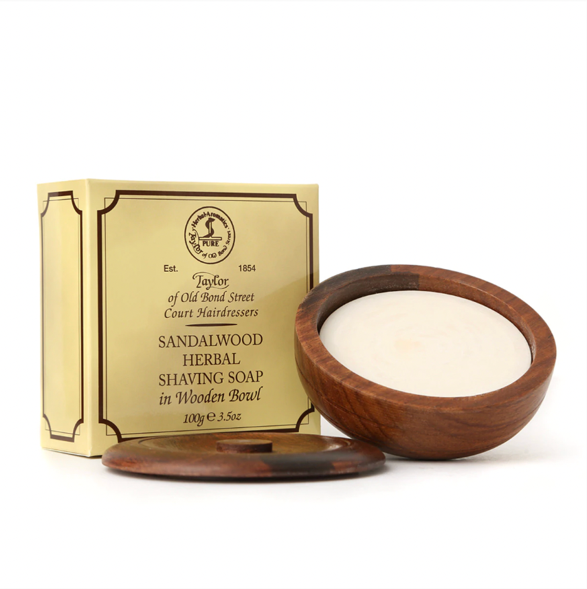 Taylor Of Old Bond Street Sandalwood Shaving Soap Bowl