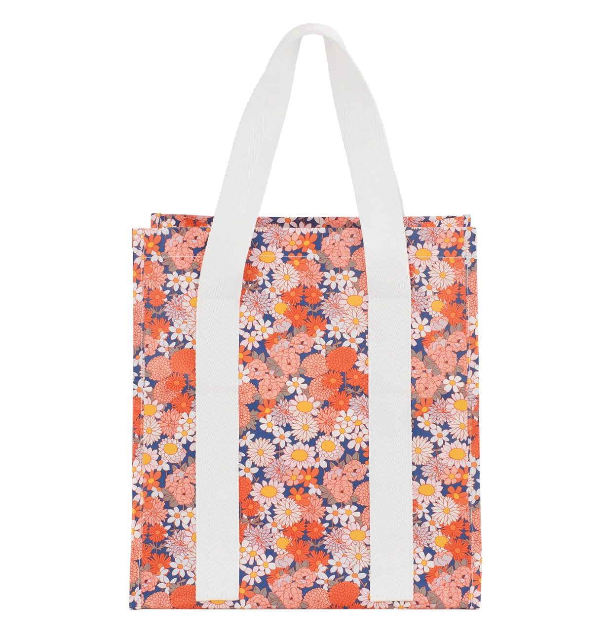 Market Bag Field Of Flowers
