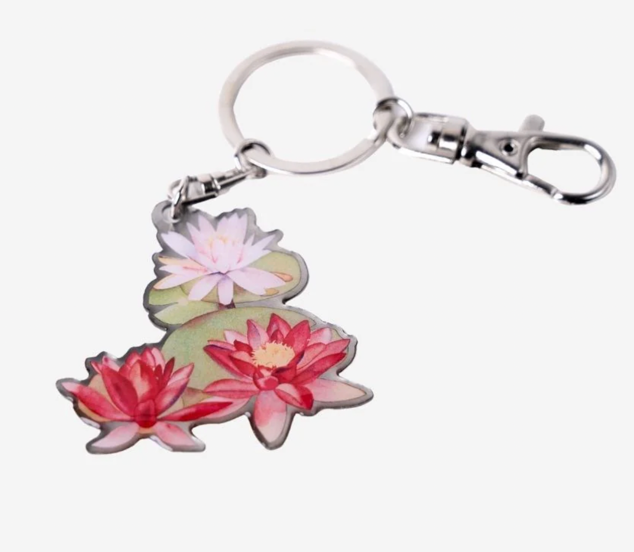 Rita Angus Key Ring Waterlillies