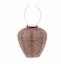 Lantern Balloon 20cm Mocha Folia