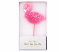 Large Flamingo Candle