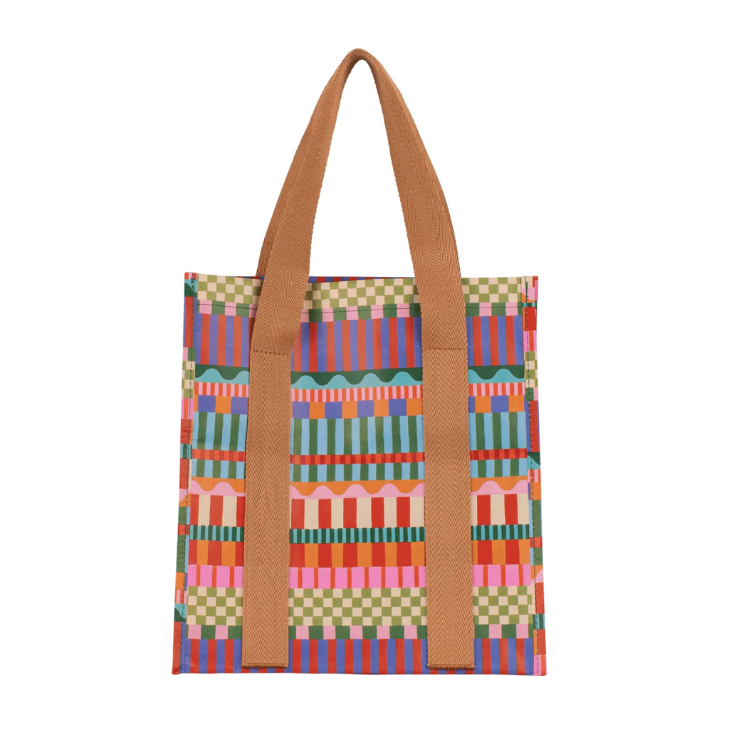 Market Bag Blocks And Stripe