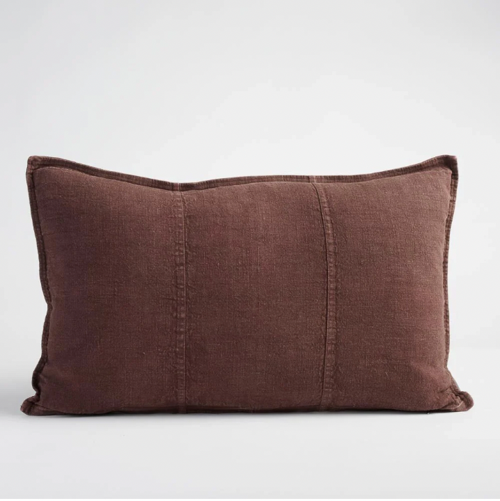 Luca Cushion Chocolate