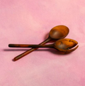 Salad Servers Amber
