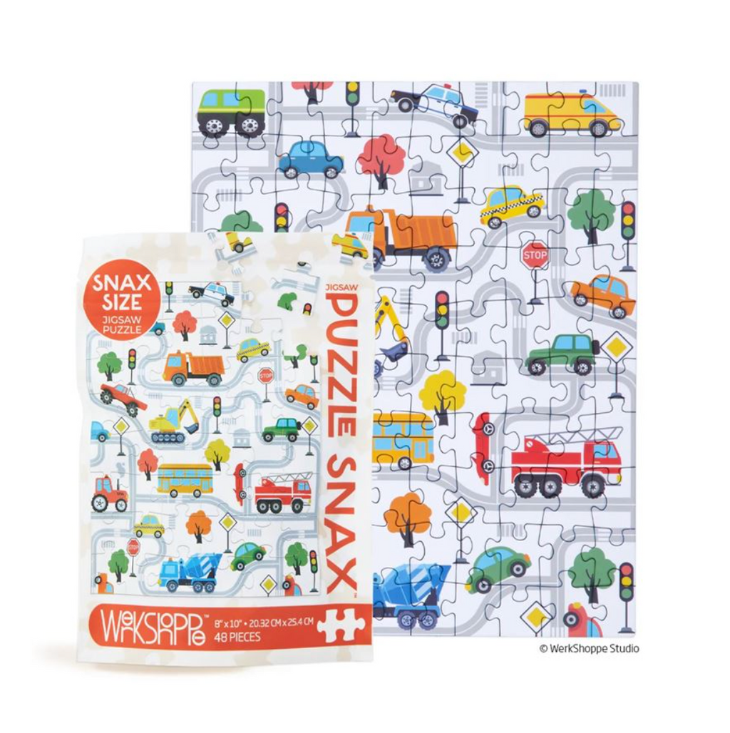 Trucks And Transportation Puzzle Snax
