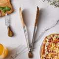 Wooden Kitchen Tongs