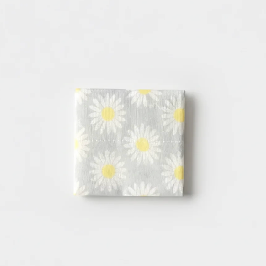 Daisy Face Cloth Pearl Grey
