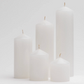 Pillar Candle White 65mm ø