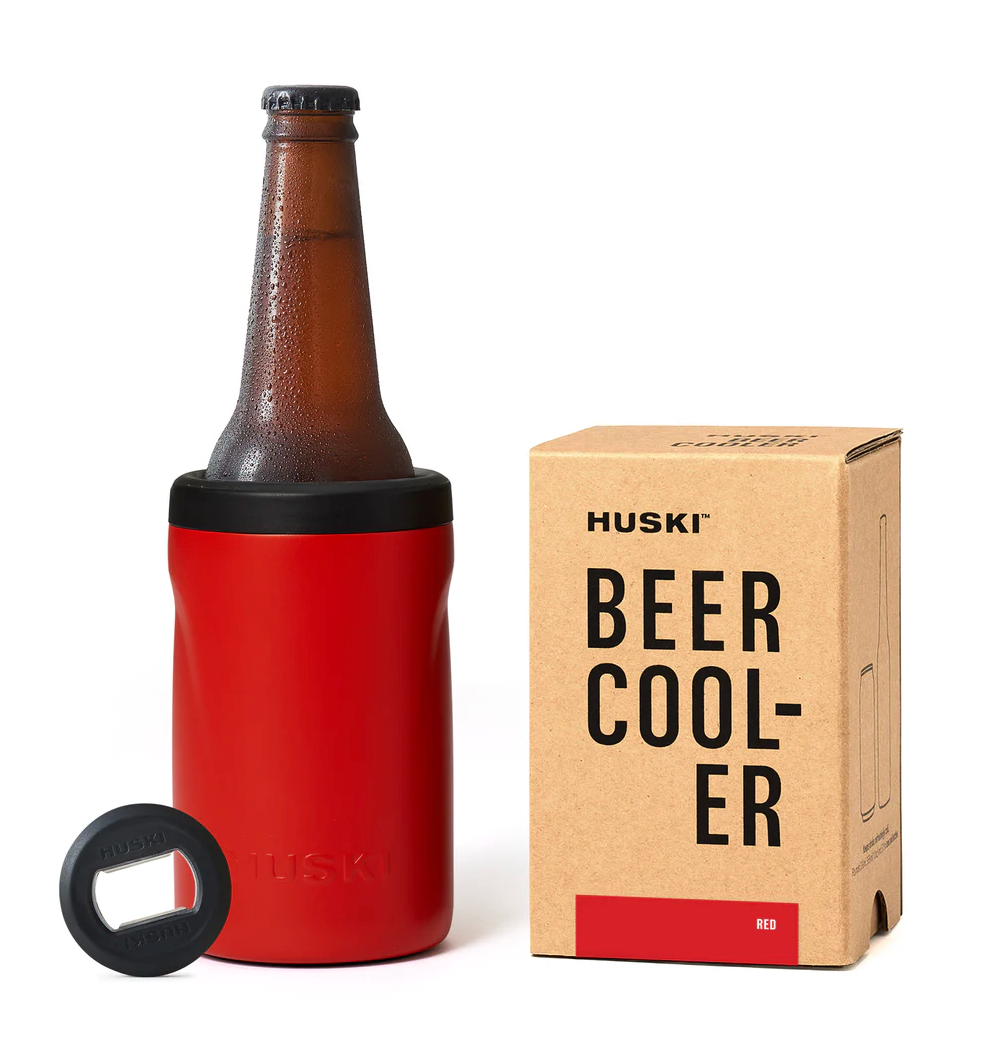 Huski Beer Cooler Hibiscus Red