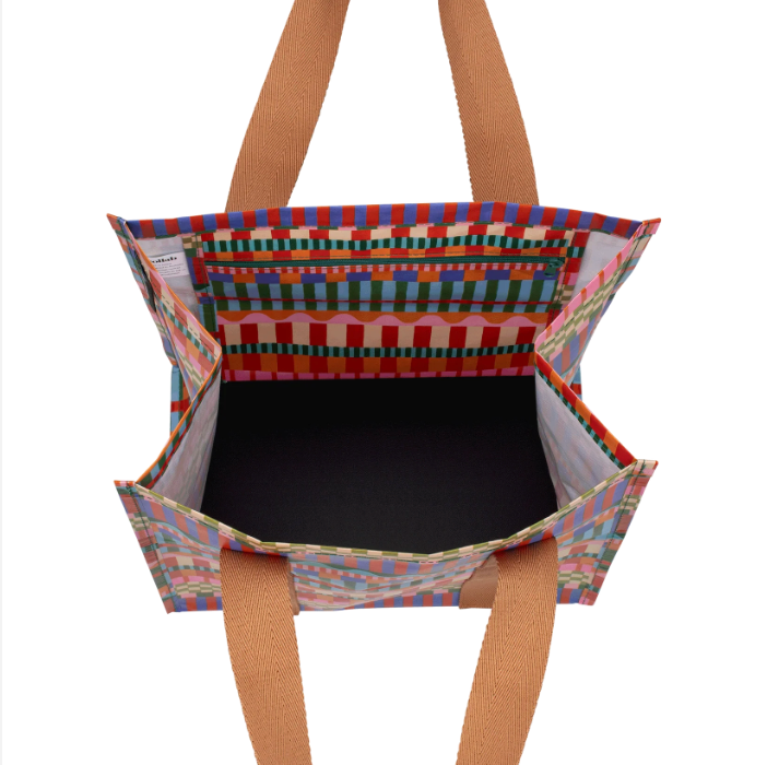 Market Bag Blocks And Stripe