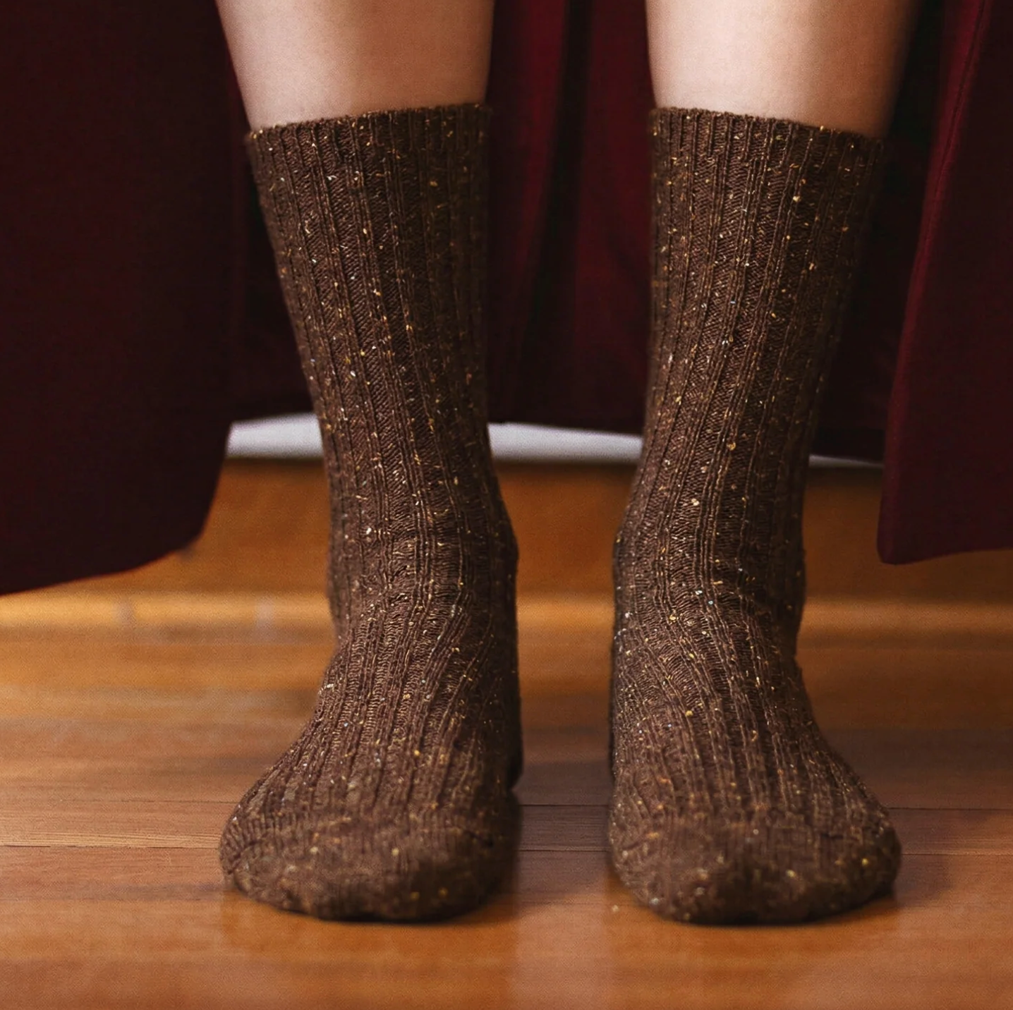 Silk Dust Star Socks