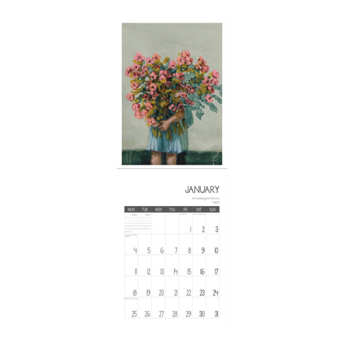 Abbey Merson Wall Calendar 2027