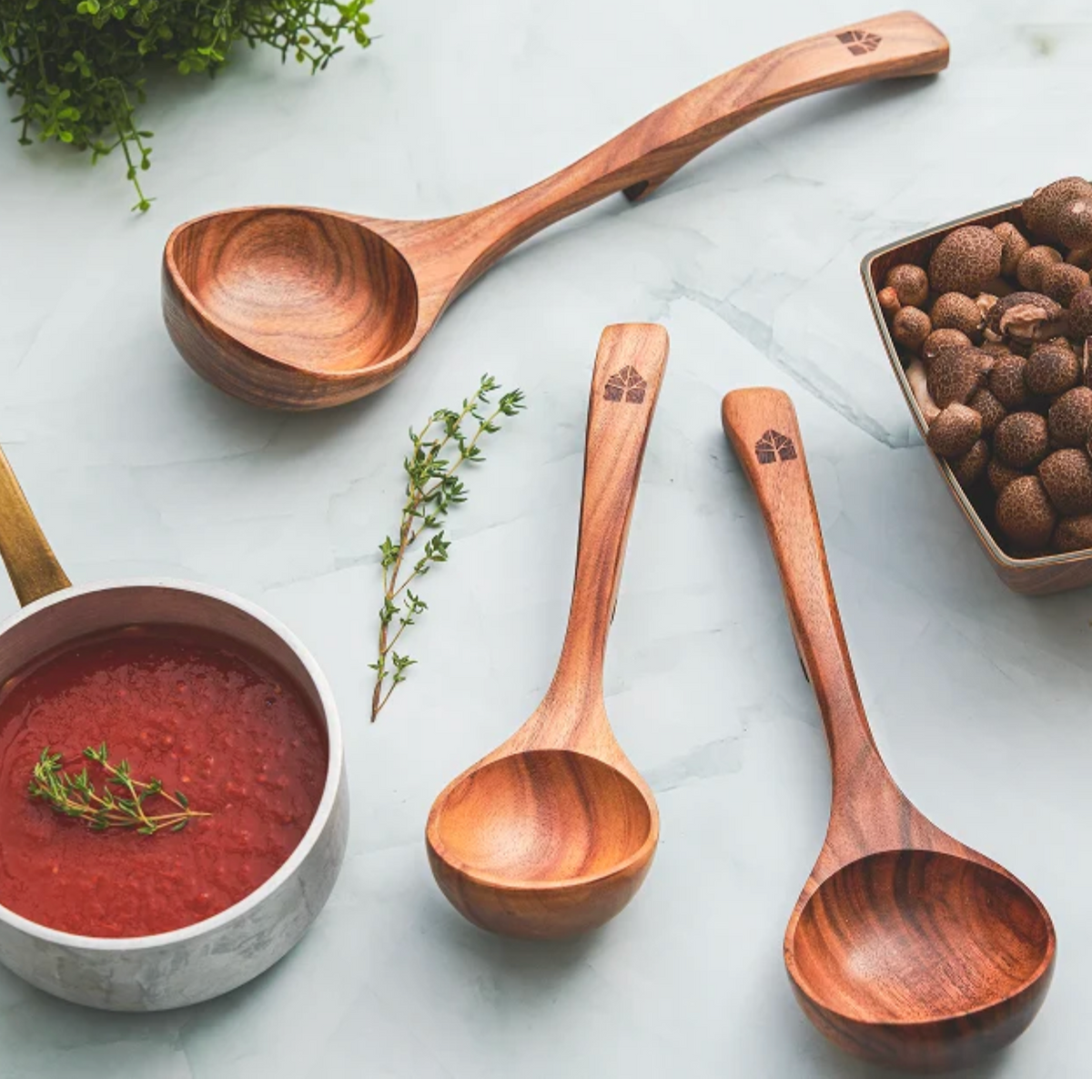 Wooden Ladle Spoons