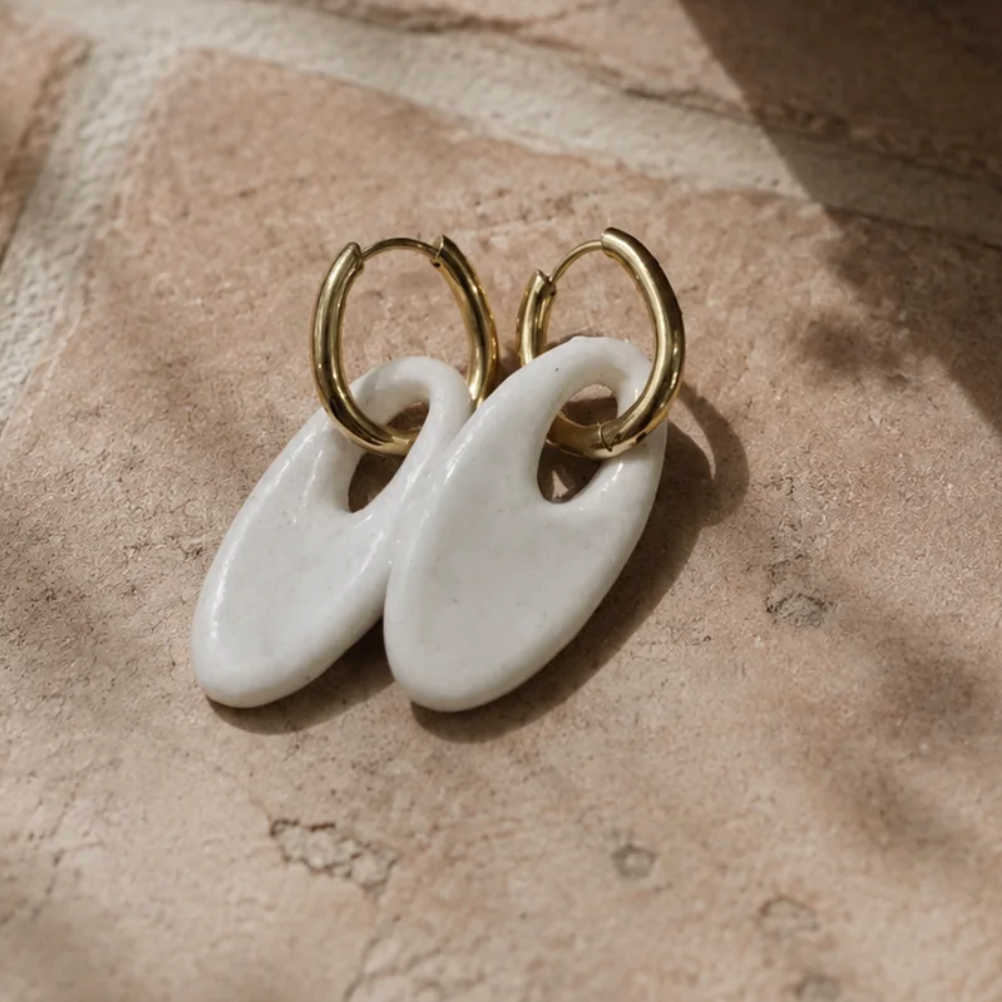 Terra d'Amore Oval Earring