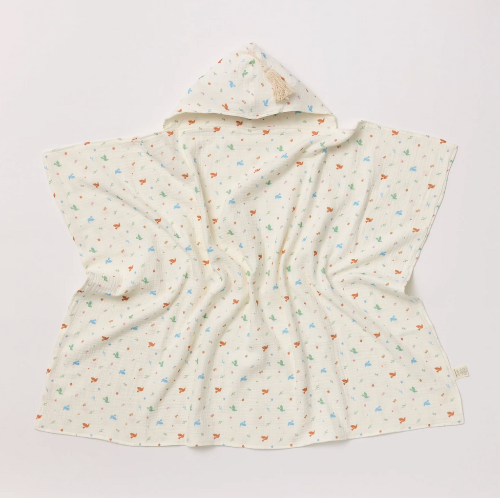 Hooded Towel With Tassel