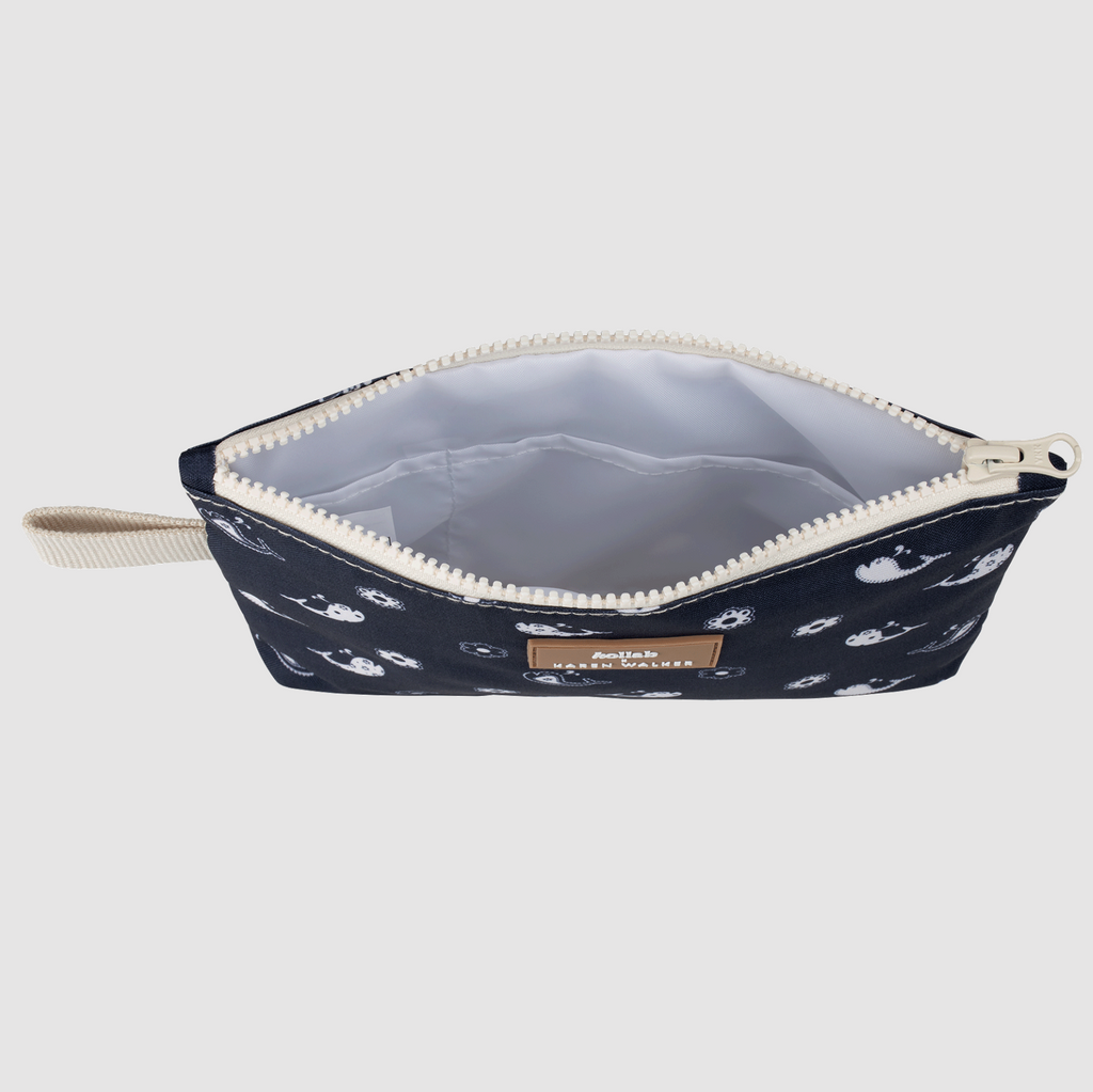 Mini Pouch Floral Whale