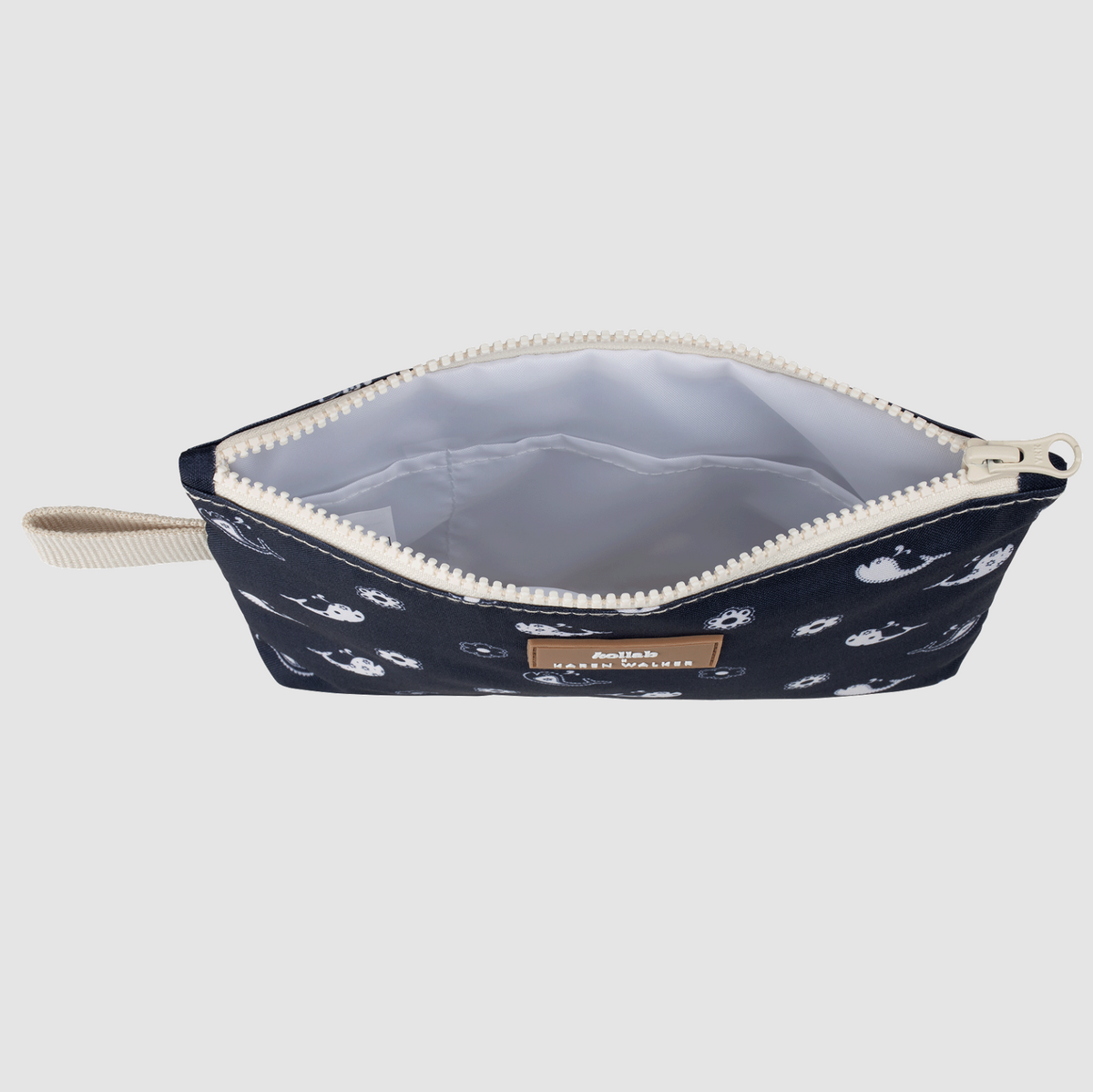 Mini Pouch Floral Whale