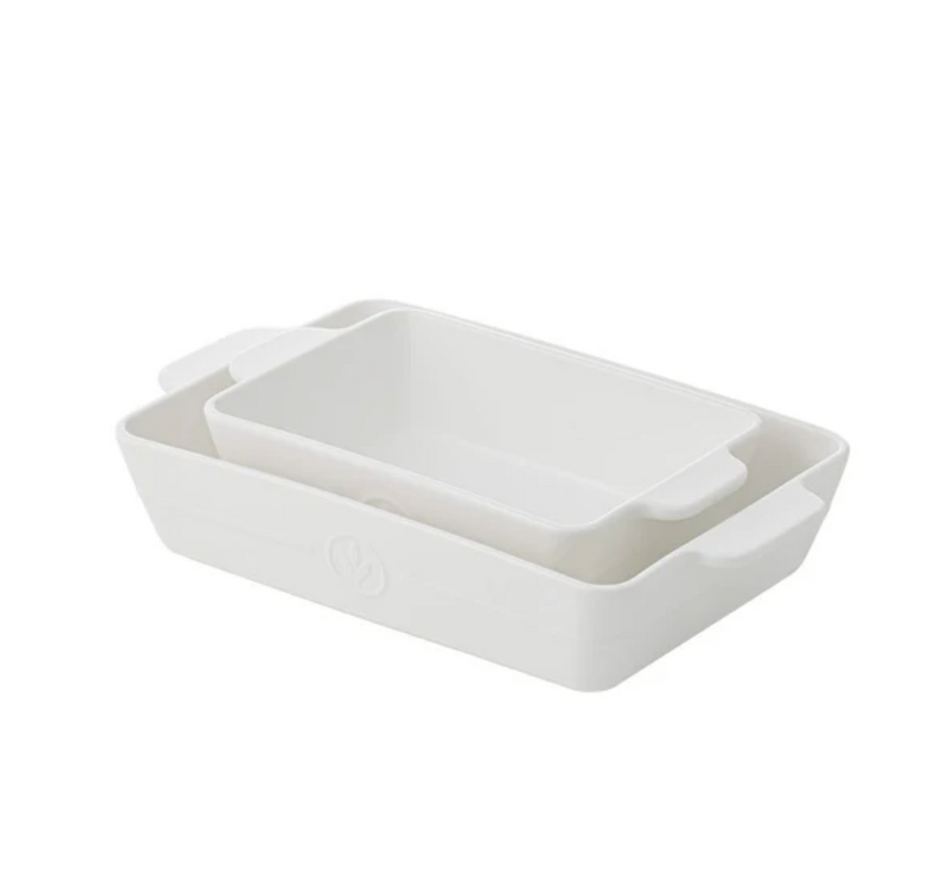 Essential White Baking Dish Sets
